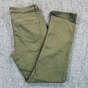 The Perfect Jean NYC Men's 34x32 Olive Green Denkhaki Athletic Fit Pants Stretch